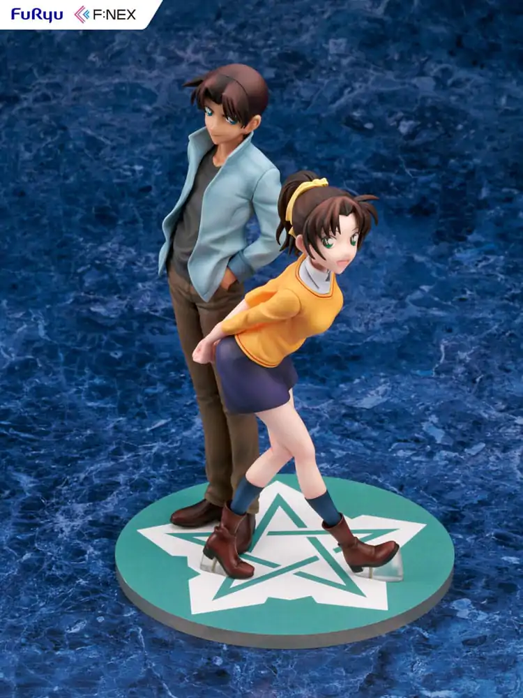 Case Closed F:NEX PVC Socha 1/7 Heiji Hattori & Kazuha Toyama 26 cm fotografii produktu