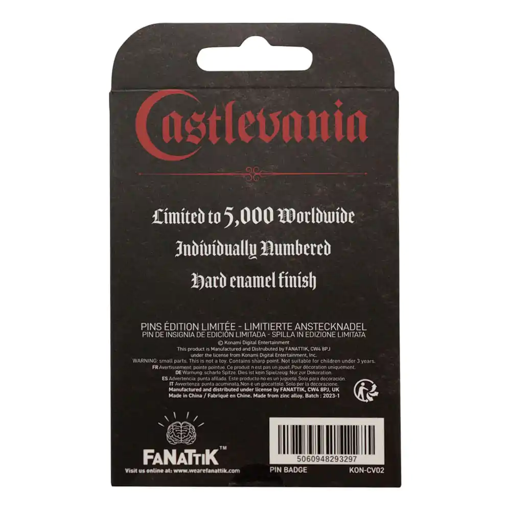 Castlevania Pin Odznak Alucard Limitovaná Edice fotografii produktu