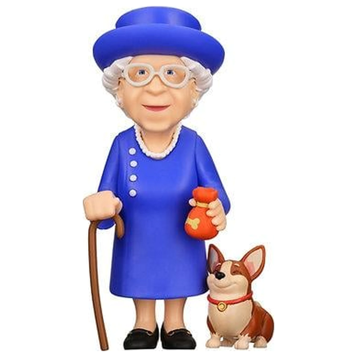 Celebrity Queen Elizabeth II s jejím Corgi Figurkou Minix 12cm fotografii produktu