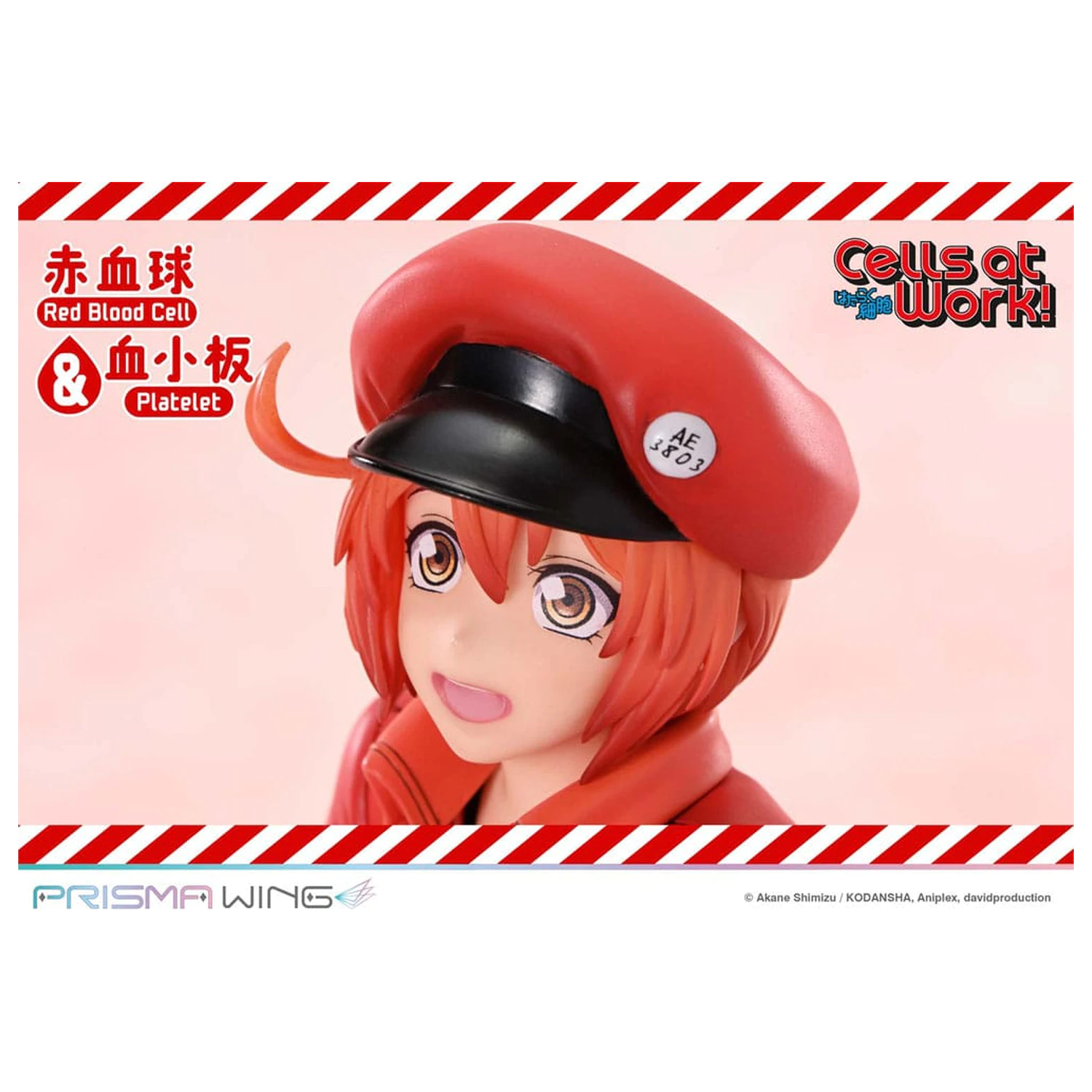 Cells at Work Prisma Wing PVC Socha Red Blood Cell & Platelet 26 cm fotografii produktu