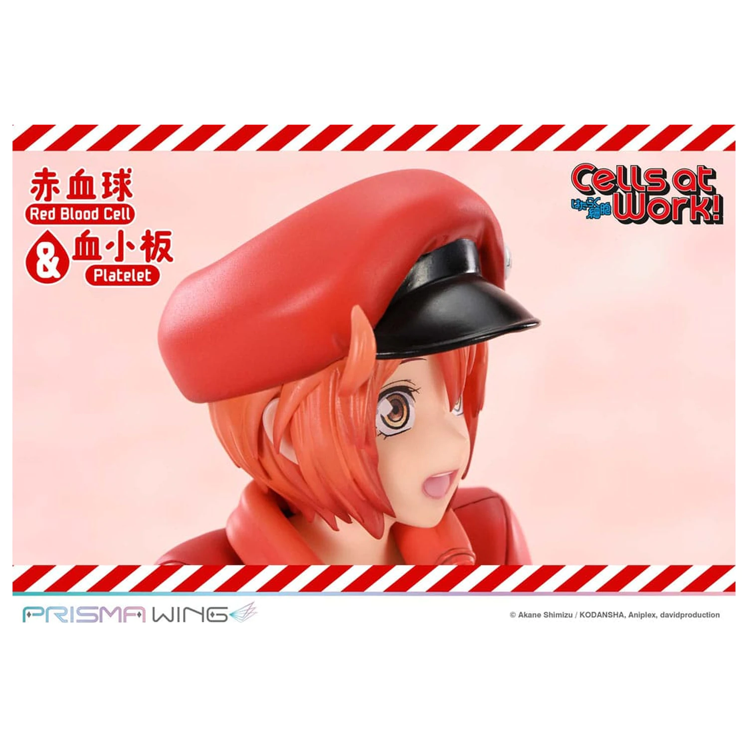 Cells at Work Prisma Wing PVC Socha Red Blood Cell & Platelet 26 cm fotografii produktu