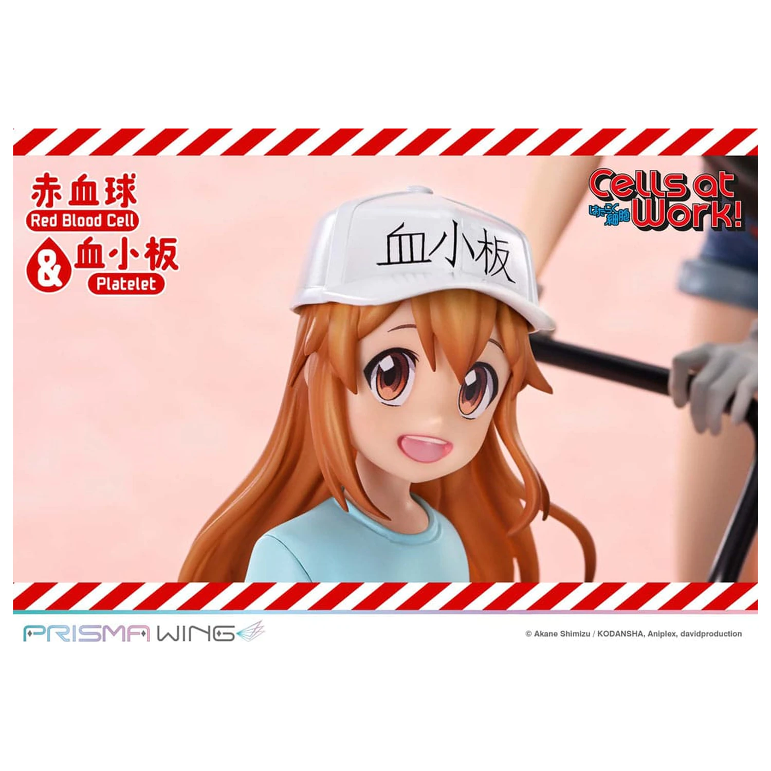 Cells at Work Prisma Wing PVC Socha Red Blood Cell & Platelet 26 cm fotografii produktu