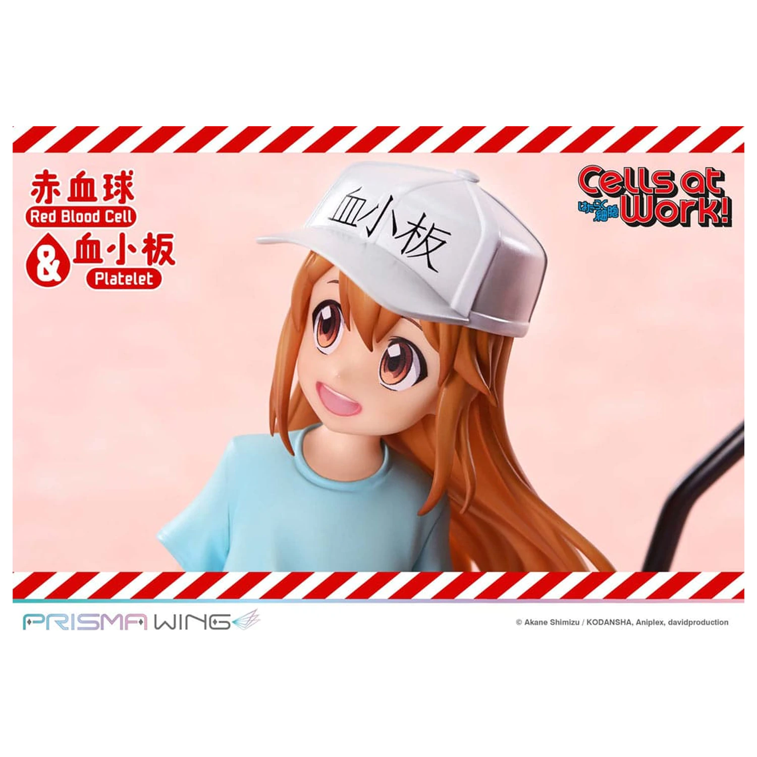 Cells at Work Prisma Wing PVC Socha Red Blood Cell & Platelet 26 cm fotografii produktu
