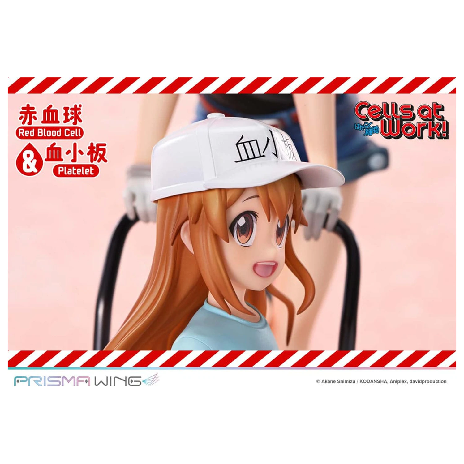 Cells at Work Prisma Wing PVC Socha Red Blood Cell & Platelet 26 cm fotografii produktu