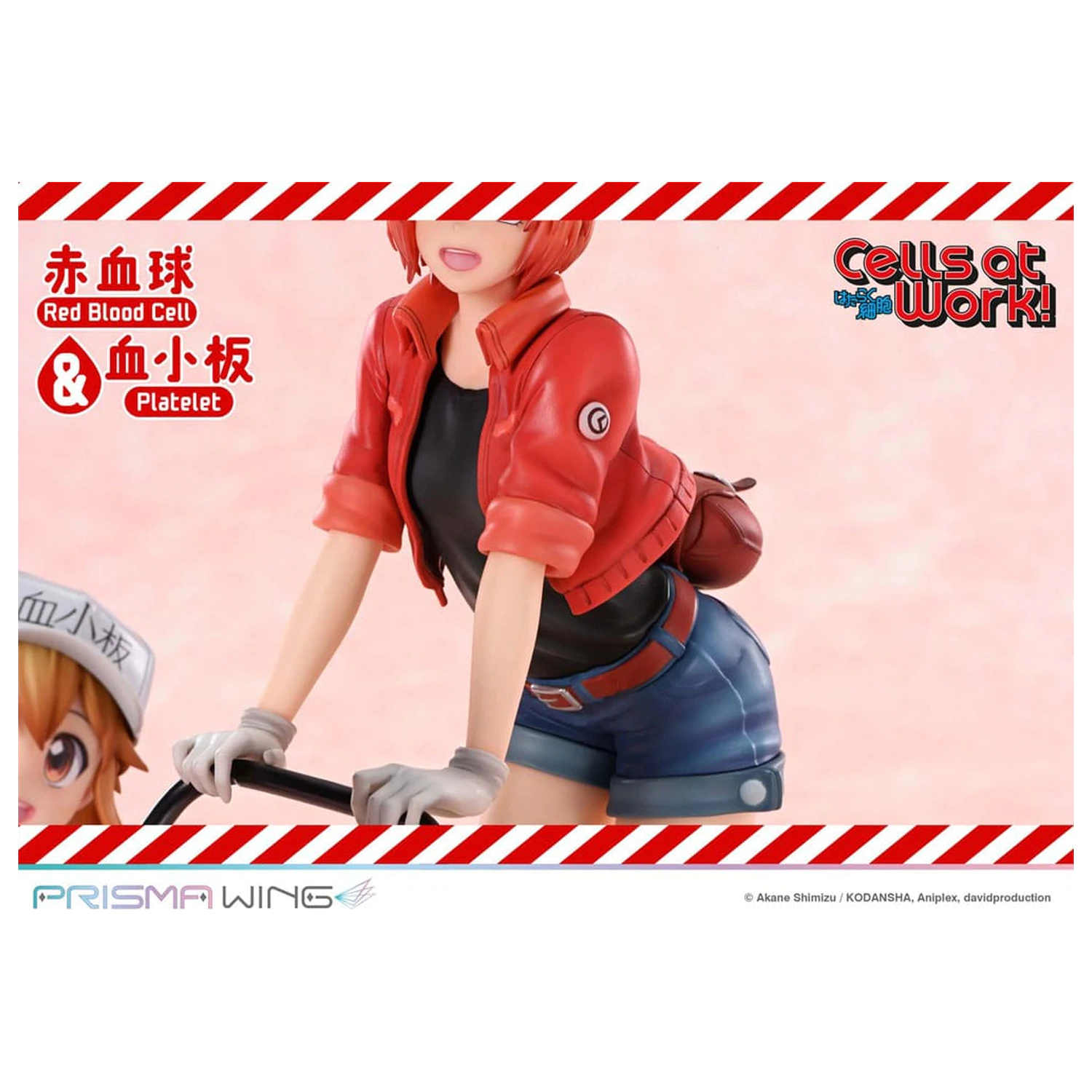 Cells at Work Prisma Wing PVC Socha Red Blood Cell & Platelet 26 cm fotografii produktu