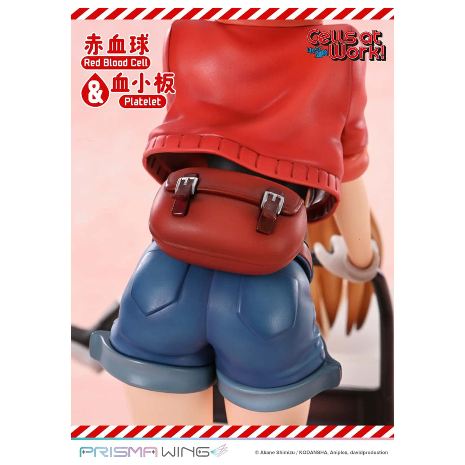 Cells at Work Prisma Wing PVC Socha Red Blood Cell & Platelet 26 cm fotografii produktu