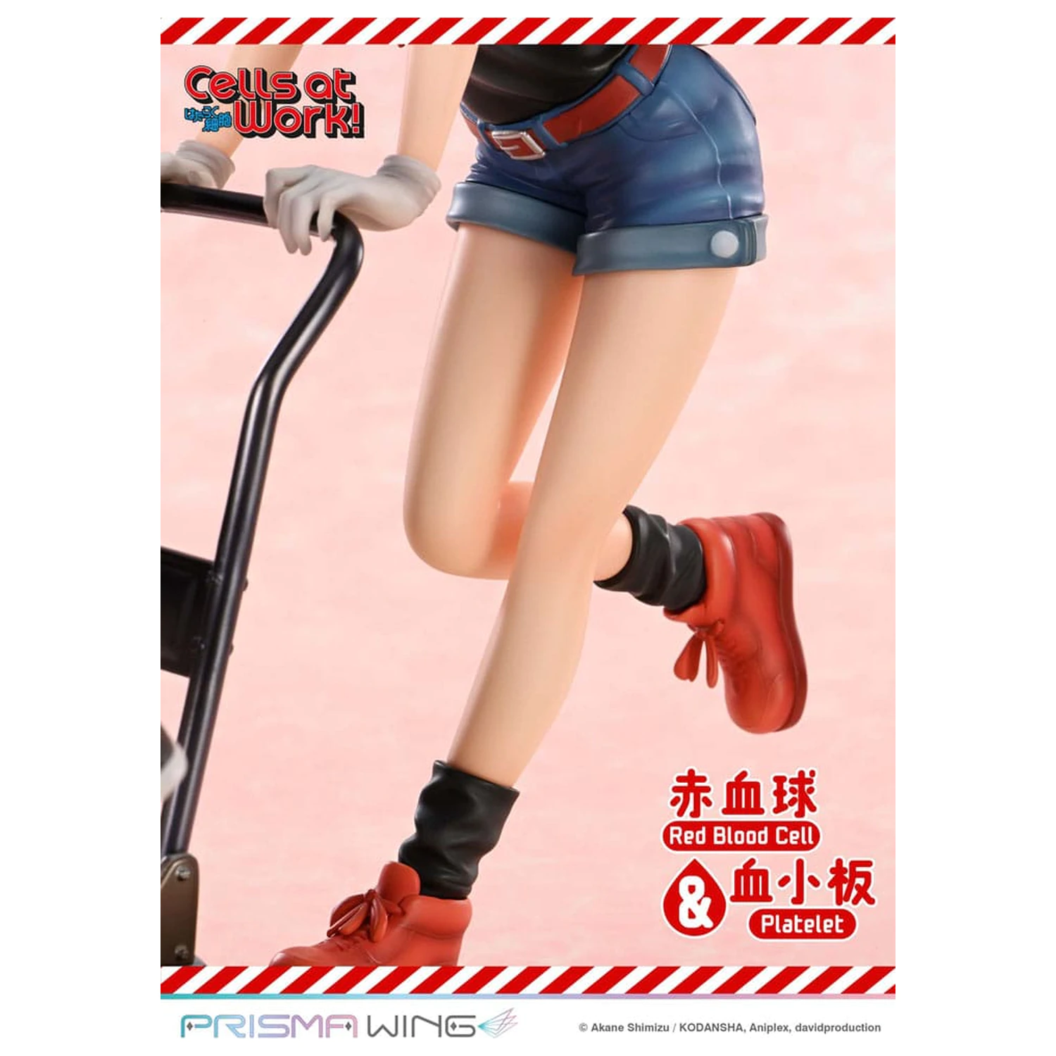 Cells at Work Prisma Wing PVC Socha Red Blood Cell & Platelet 26 cm fotografii produktu