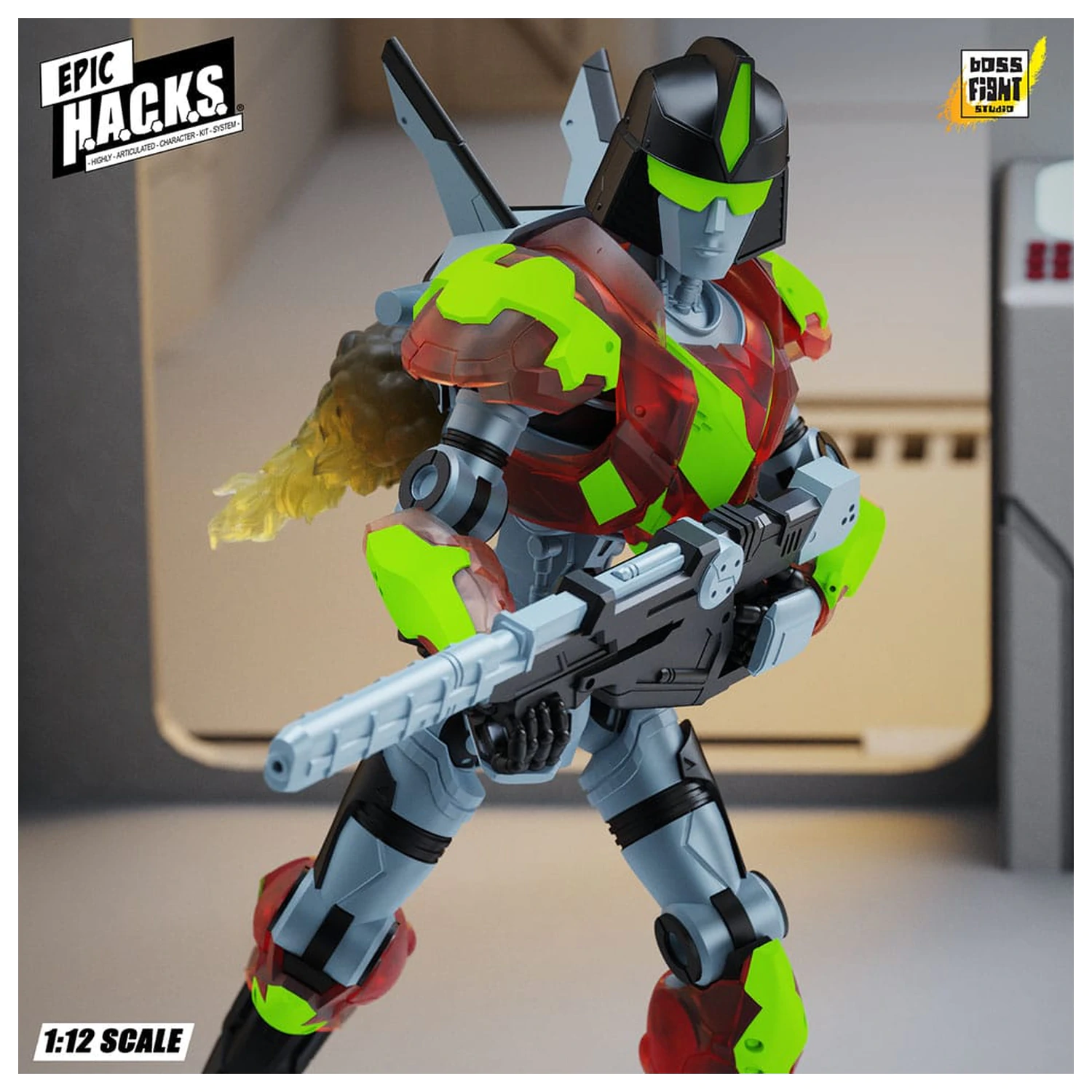 CGT Corp Epic H.A.C.K.S. akční figurka 1/12 Wave 1 CGT Combat Drone: Agile Battle Robot 18 cm fotografii produktu