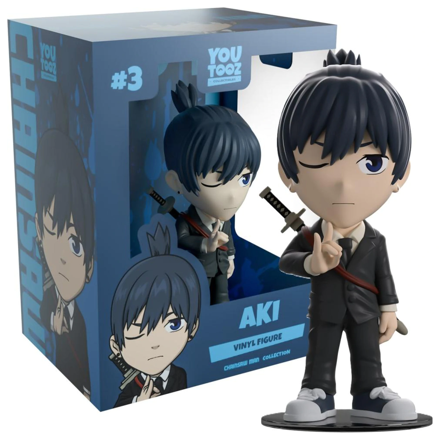 Figurka Chainsaw Man Aki Youtooz 12,5 cm fotografii produktu