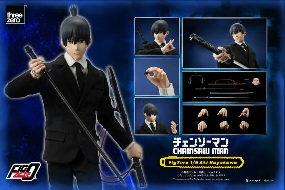 Chainsaw Man FigZero akční figurka 1/6 Aki Hayakawa 30 cm fotografii produktu