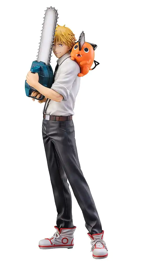 Chainsaw Man Luminasta PVC socha 1/7 Denji & Pochita 24 cm fotografii produktu