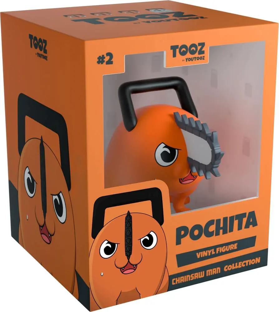 Chainsaw Man Vinyl Figure Pochita Angry 6 cm fotografii produktu
