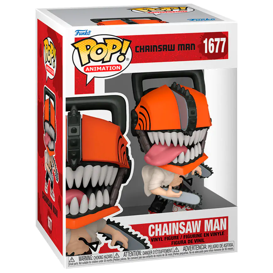 Chainsaw Man POP! Animace vinylová figurka Chainsaw Man 9 cm fotografii produktu