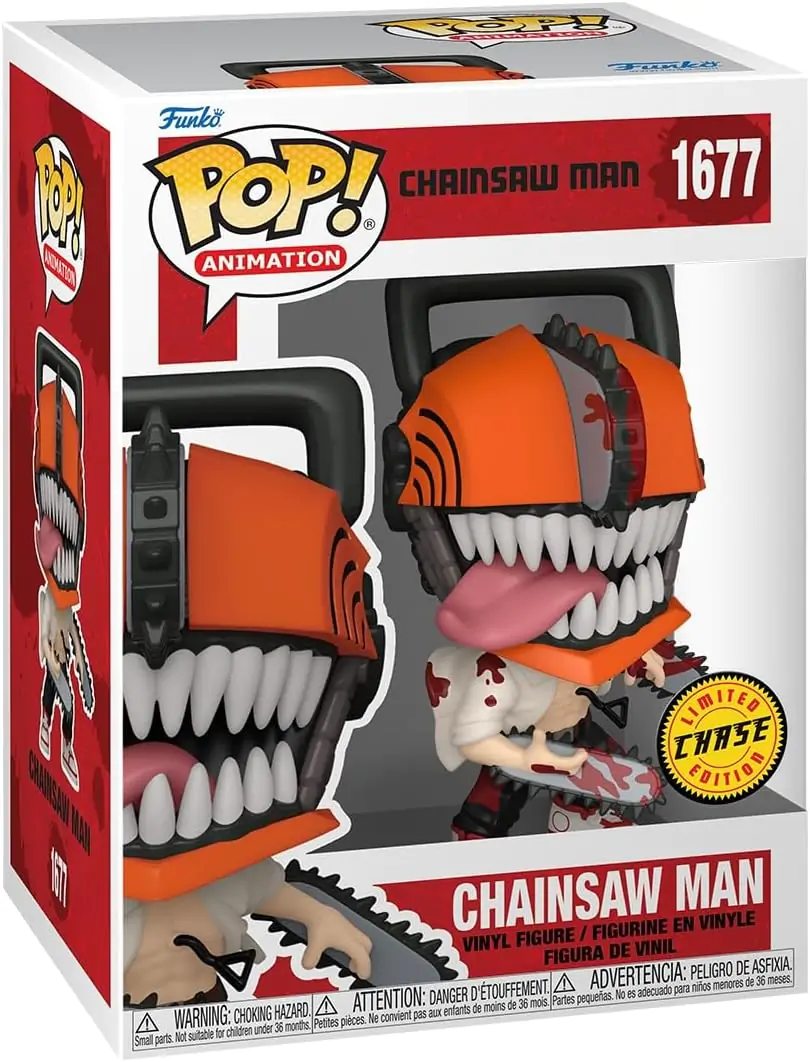 Chainsaw Man POP! Animation Vinylová figurka Chainsaw Man 9 cm Chase fotografii produktu