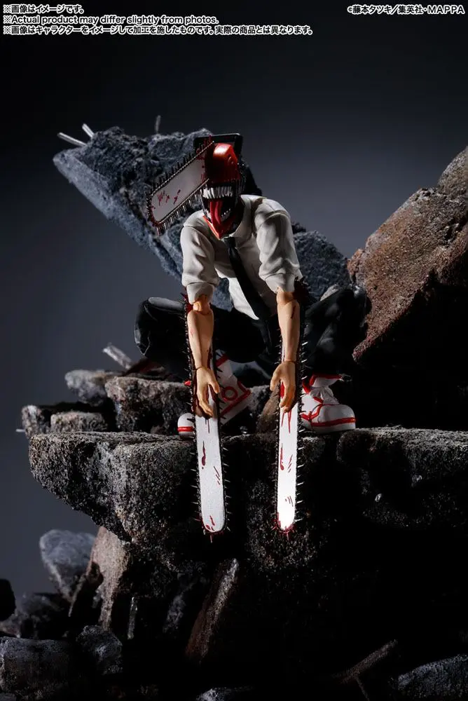 Akční figurka Chainsaw Man S.H. Figuarts Chainsaw Man 15 cm fotografii produktu