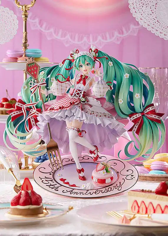 Character Vocal Series 01: Hatsune Miku PVC Socha 1/7 Hatsune Miku: 15th Anniversary Ver. 29 cm fotografii produktu
