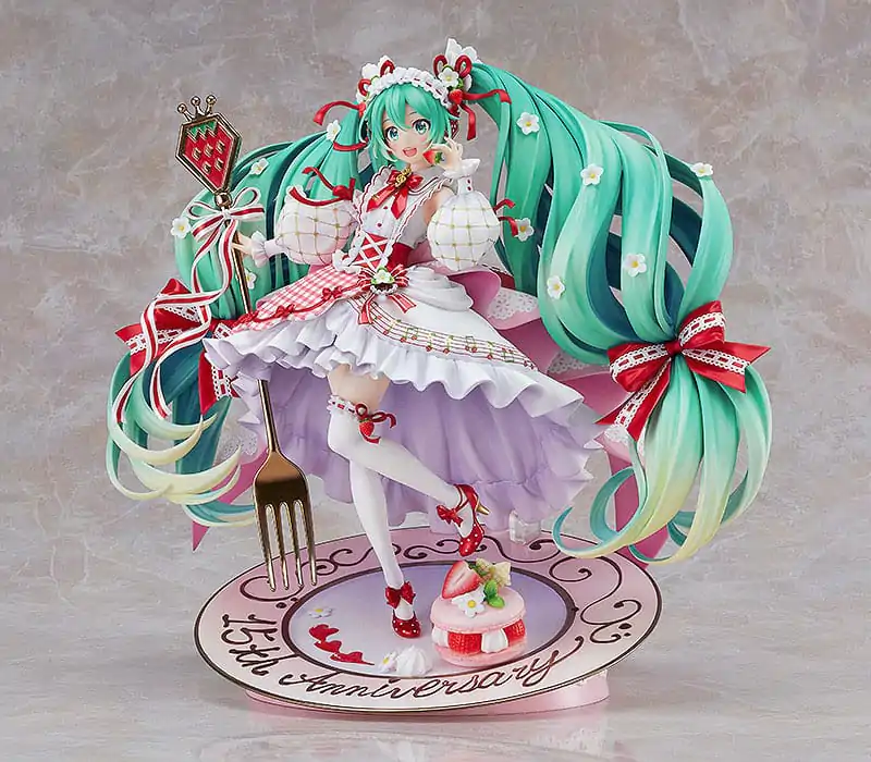 Character Vocal Series 01: Hatsune Miku PVC Socha 1/7 Hatsune Miku: 15th Anniversary Ver. 29 cm fotografii produktu