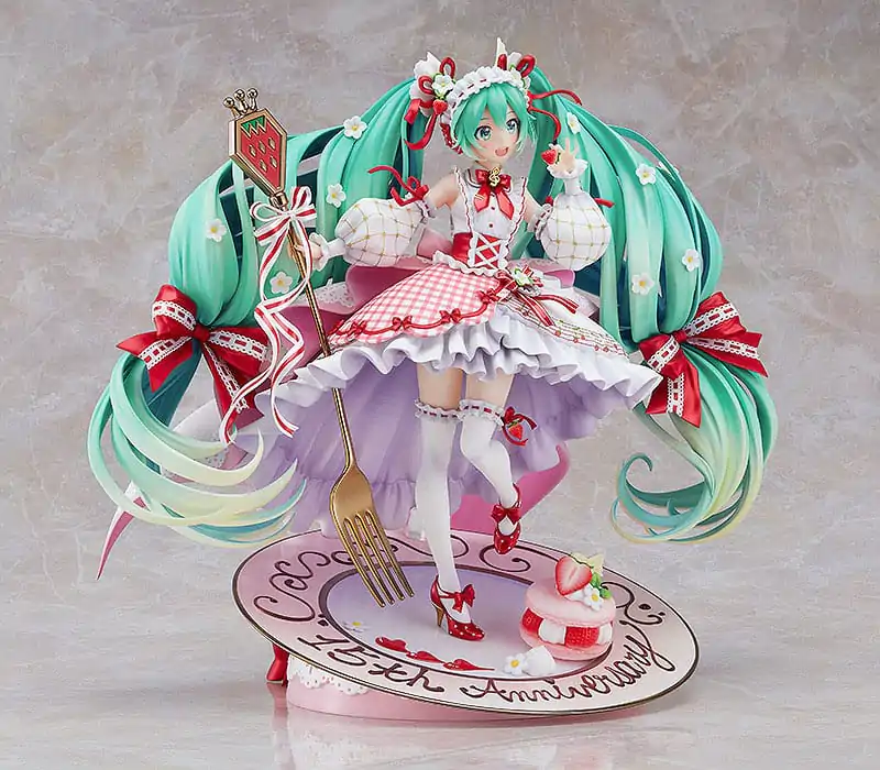 Character Vocal Series 01: Hatsune Miku PVC Socha 1/7 Hatsune Miku: 15th Anniversary Ver. 29 cm fotografii produktu