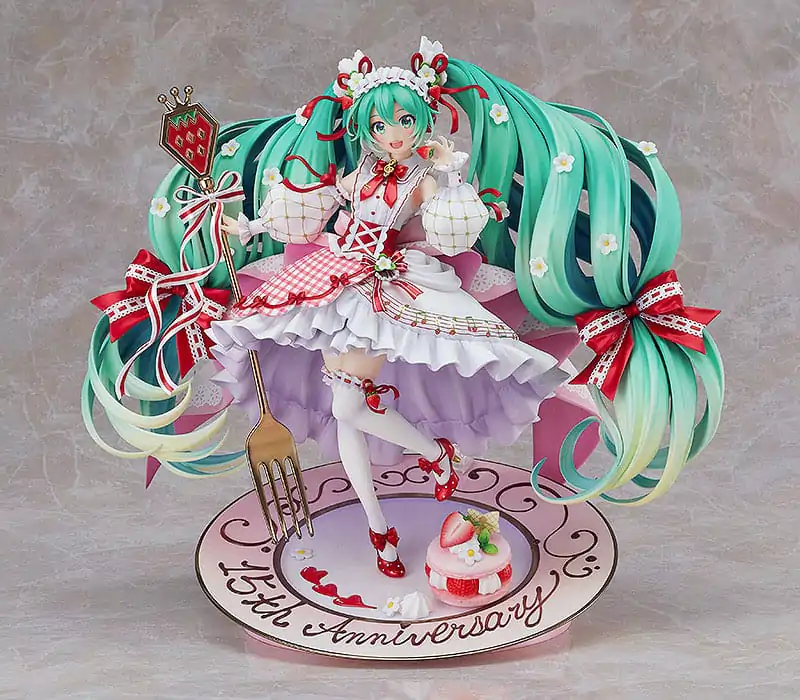 Character Vocal Series 01: Hatsune Miku PVC Socha 1/7 Hatsune Miku: 15th Anniversary Ver. 29 cm fotografii produktu