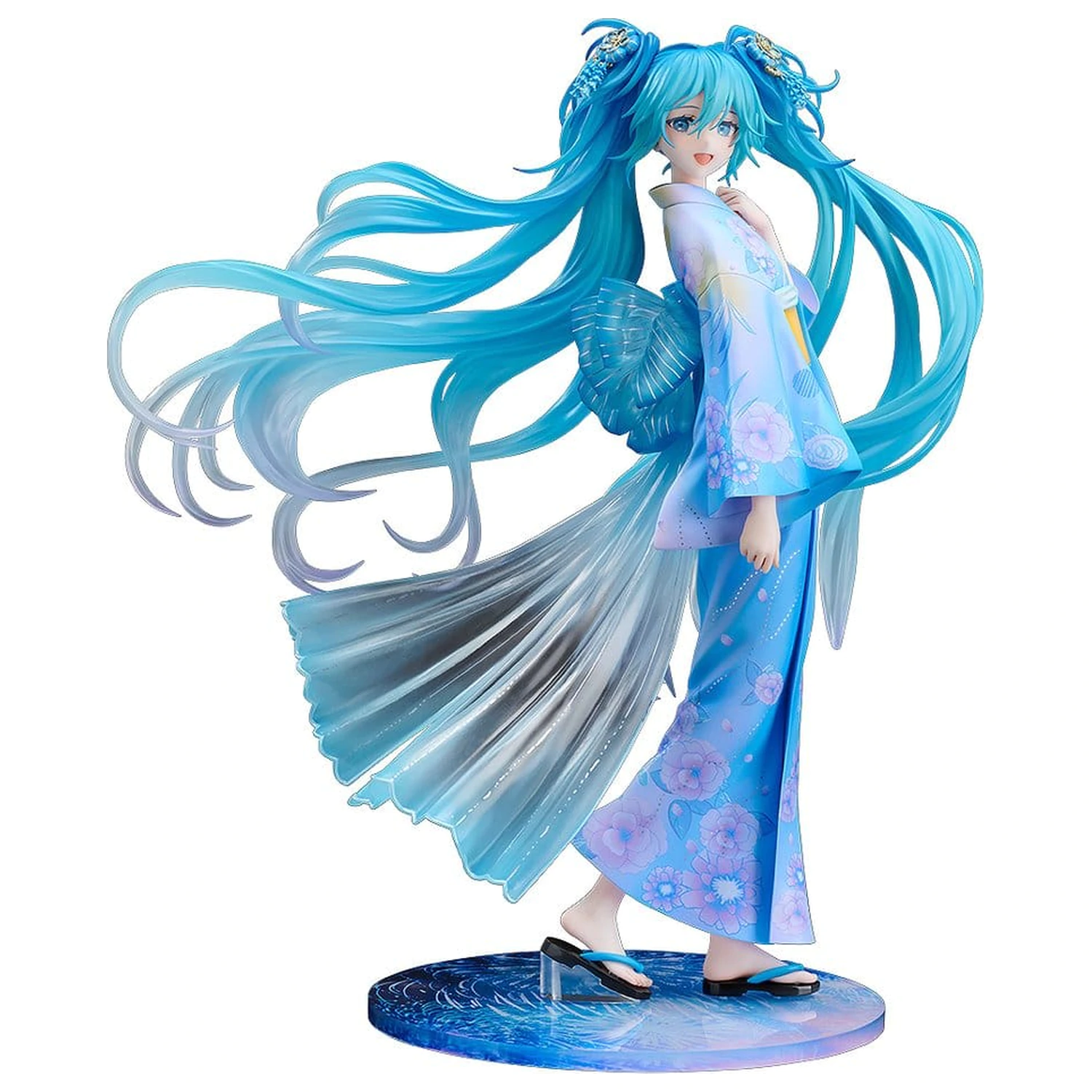 Character Vocal Series 01: Hatsune Miku PVC Figurka 1/7 Music & Fire Works Ver. 23 cm fotografii produktu