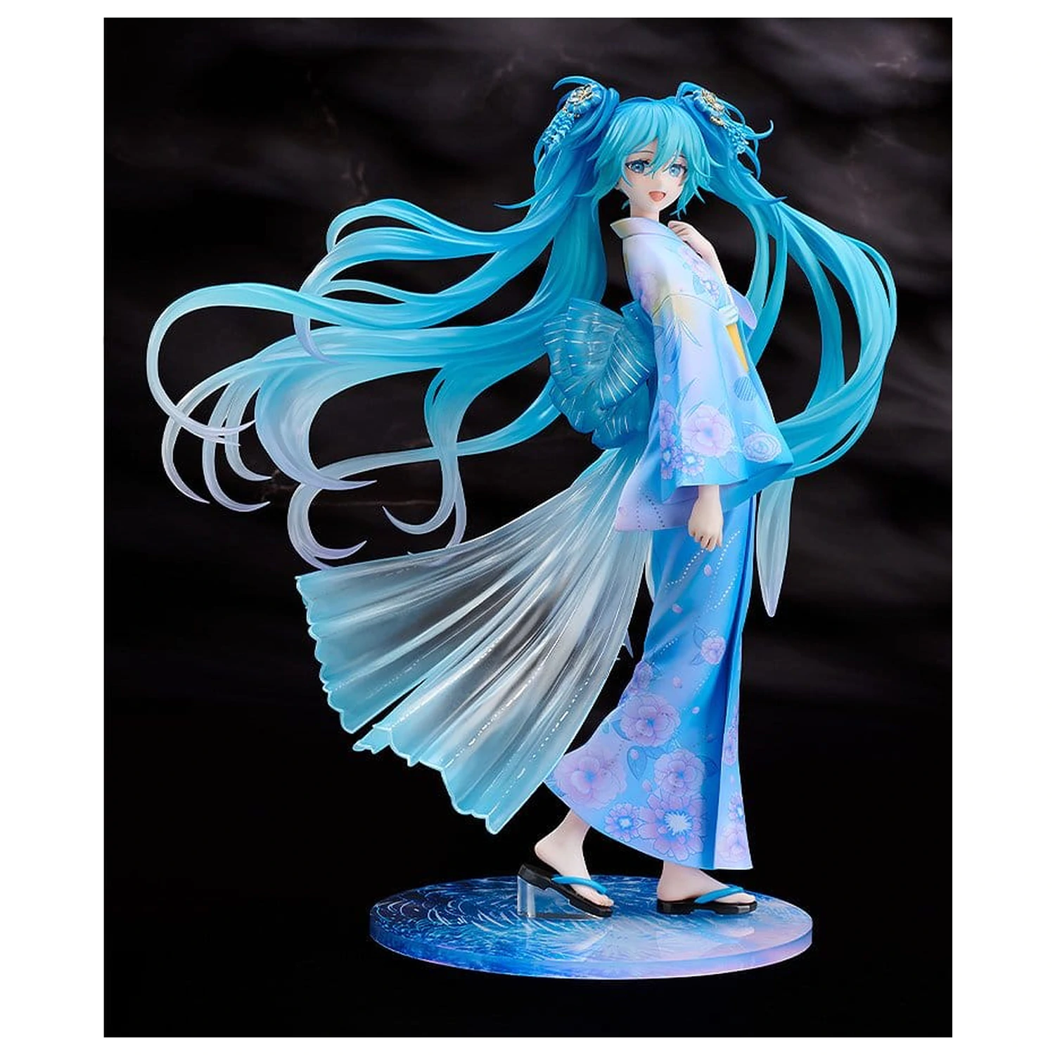 Character Vocal Series 01: Hatsune Miku PVC Figurka 1/7 Music & Fire Works Ver. 23 cm fotografii produktu