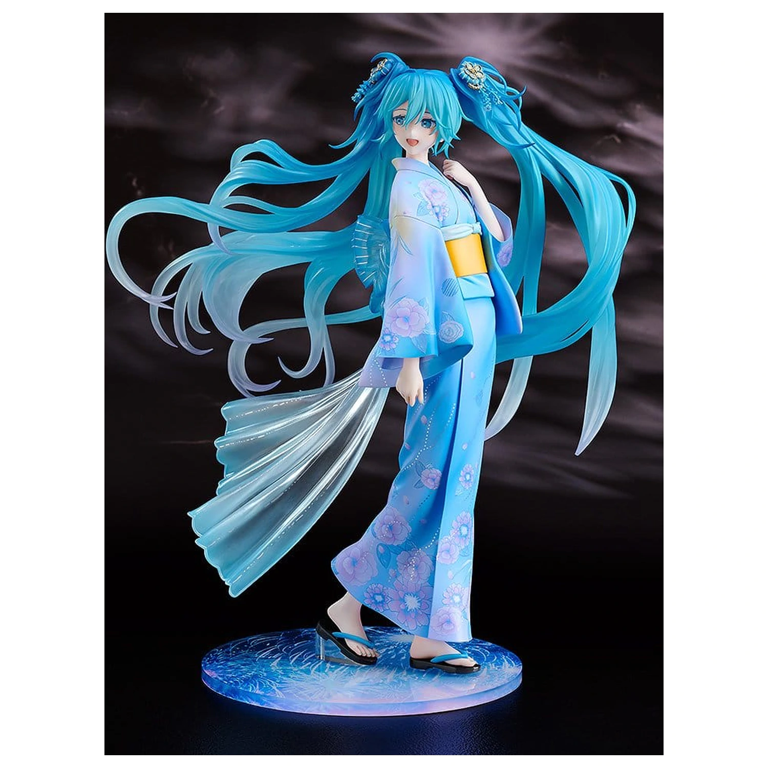Character Vocal Series 01: Hatsune Miku PVC Figurka 1/7 Music & Fire Works Ver. 23 cm fotografii produktu