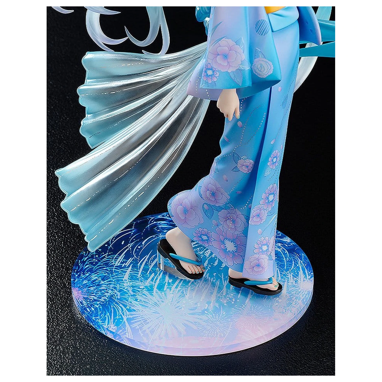 Character Vocal Series 01: Hatsune Miku PVC Figurka 1/7 Music & Fire Works Ver. 23 cm fotografii produktu
