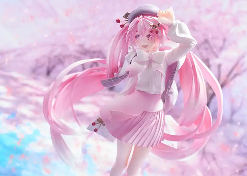 Character Vocal Series 01: Hatsune Miku PVC soška 1/7 Sakura Miku: Hanami Outfit Verze 28 cm fotografii produktu