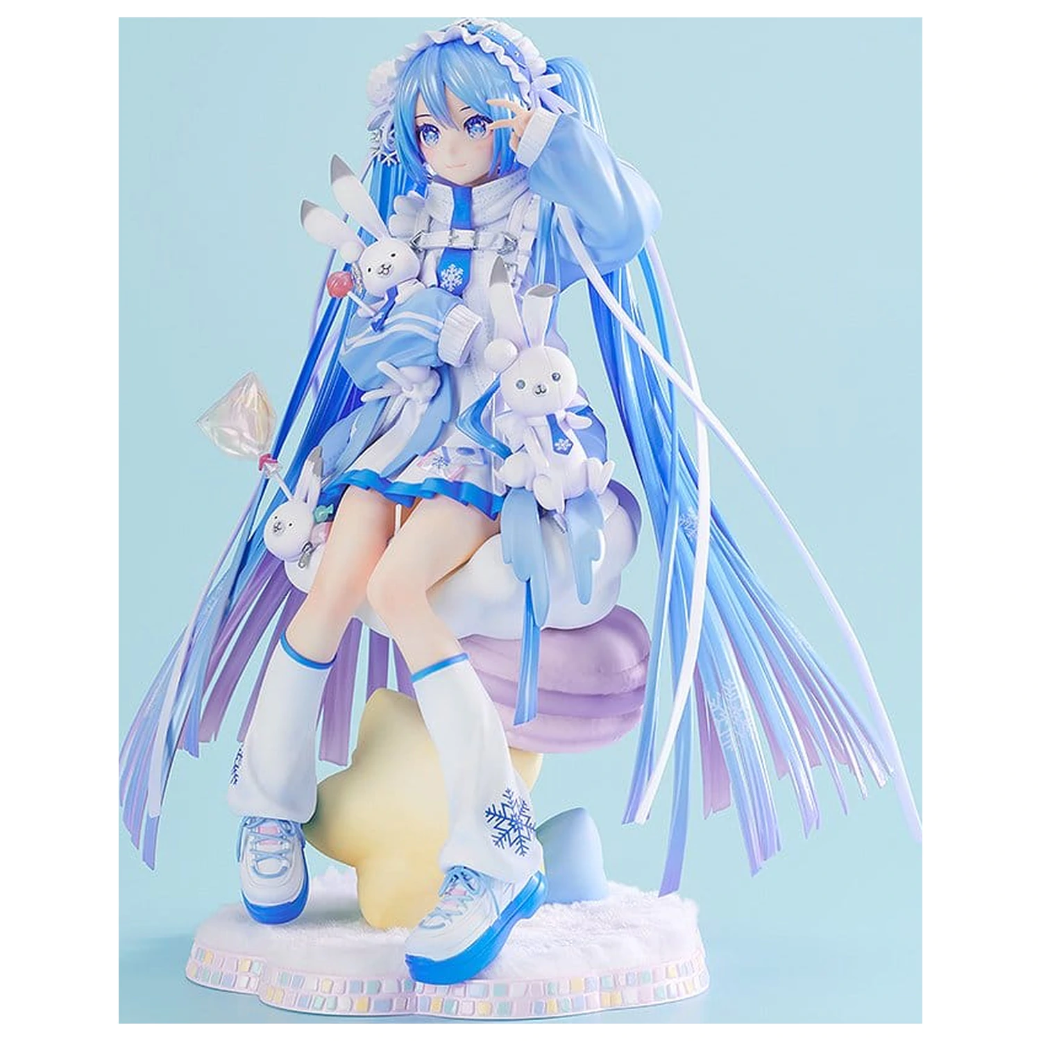 Character Vocal Series 01: Hatsune Miku PVC soška 1/7 Snow Miku: Yukiiro Pop Ver. 24 cm fotografii produktu