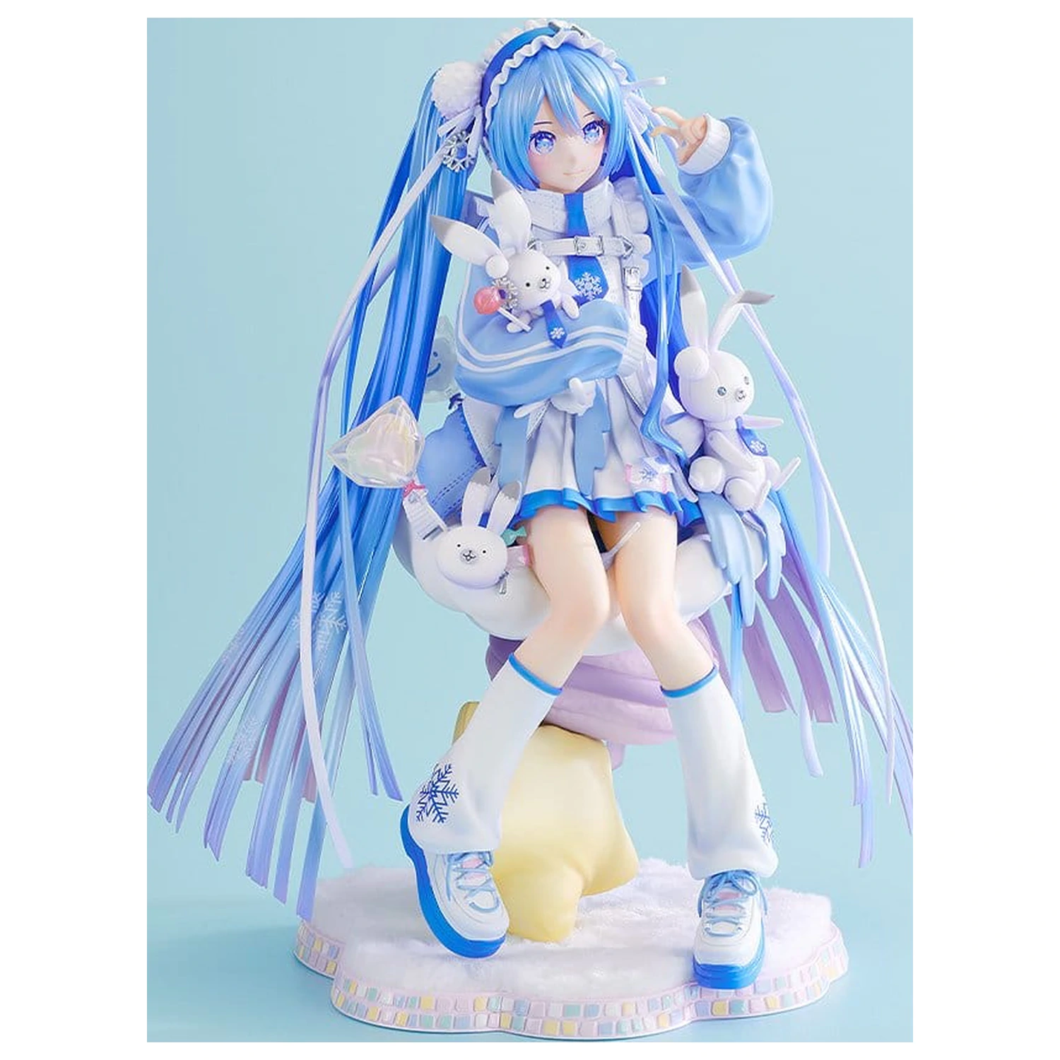 Character Vocal Series 01: Hatsune Miku PVC soška 1/7 Snow Miku: Yukiiro Pop Ver. 24 cm fotografii produktu