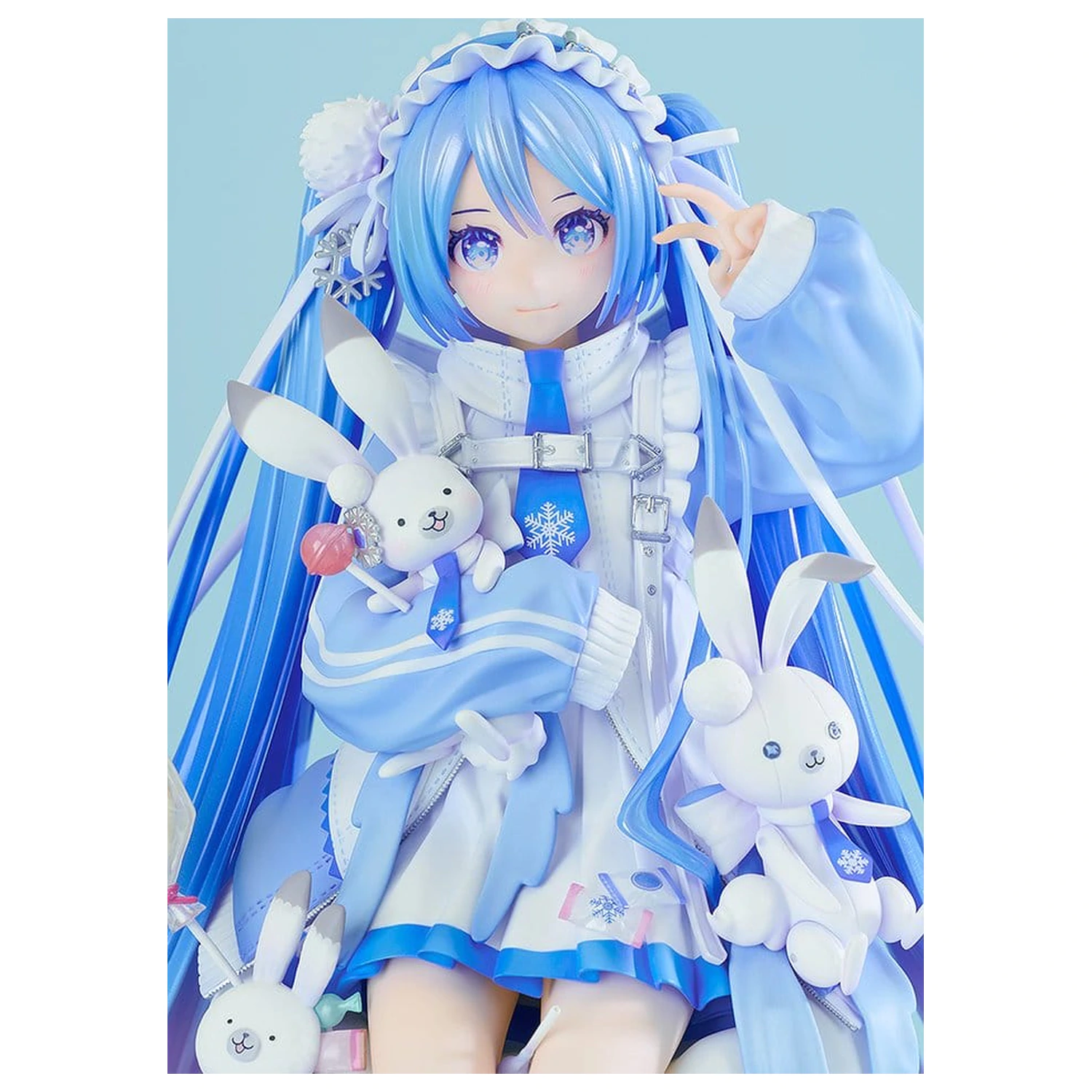 Character Vocal Series 01: Hatsune Miku PVC soška 1/7 Snow Miku: Yukiiro Pop Ver. 24 cm fotografii produktu