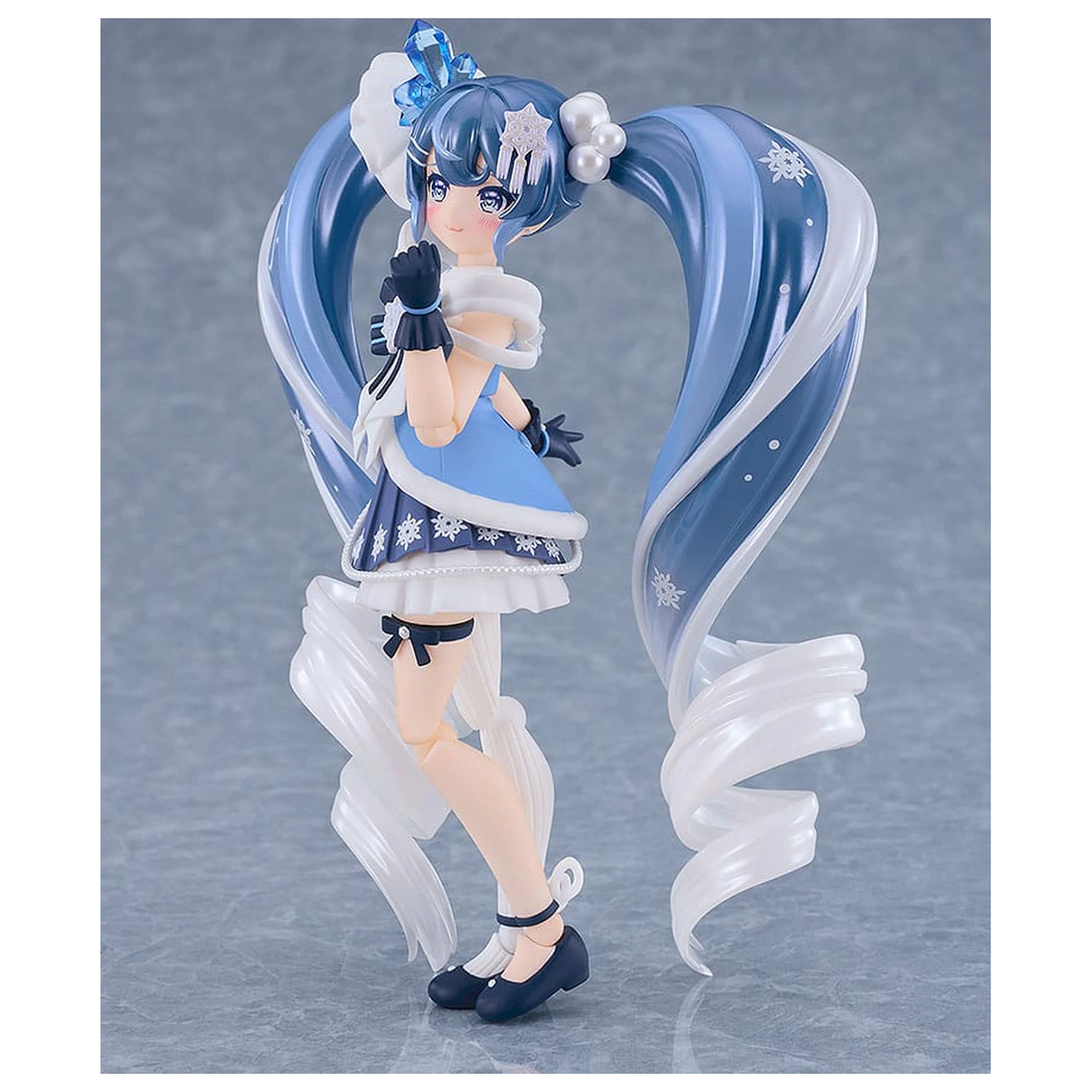 Character Vocal Series 01: Hatsune Miku Figma akční figurka Snow Miku: Crystal Snow Ver. 13 cm fotografii produktu