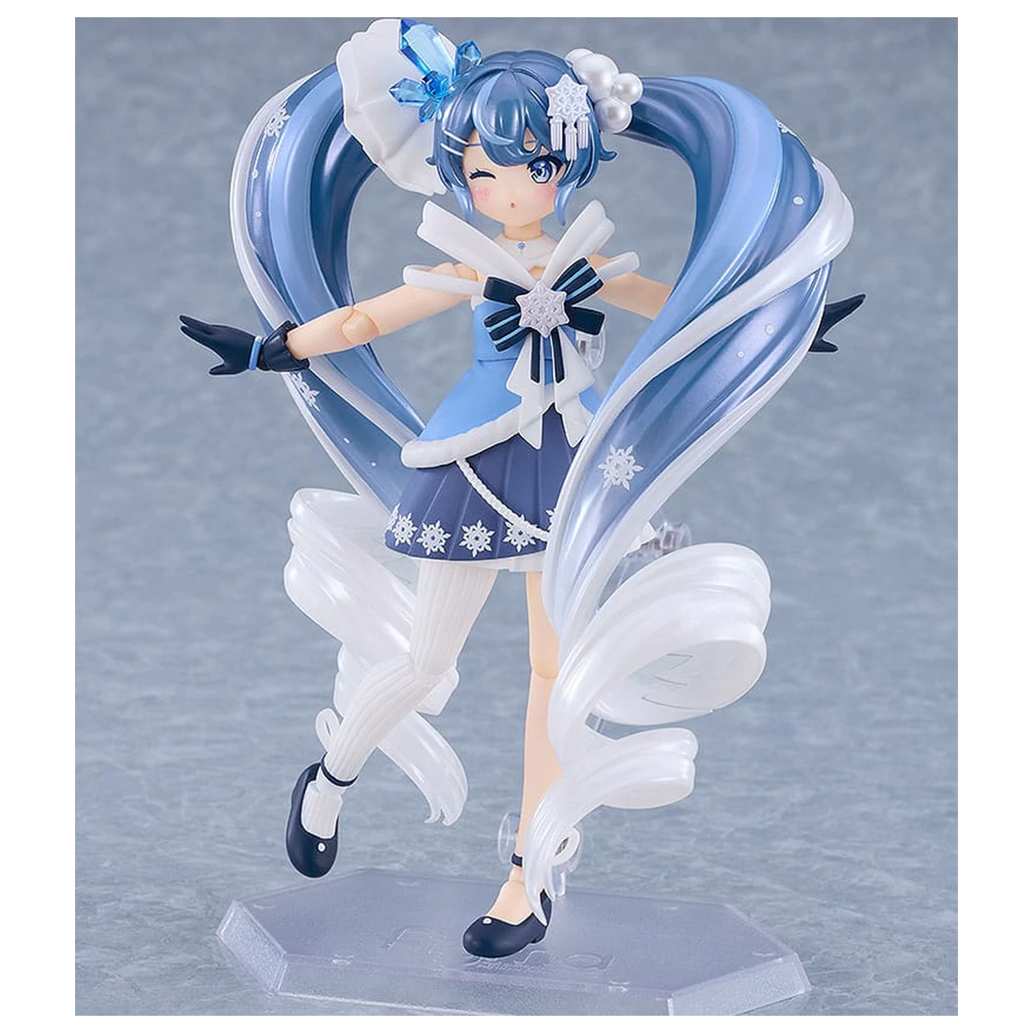 Character Vocal Series 01: Hatsune Miku Figma akční figurka Snow Miku: Crystal Snow Ver. 13 cm fotografii produktu