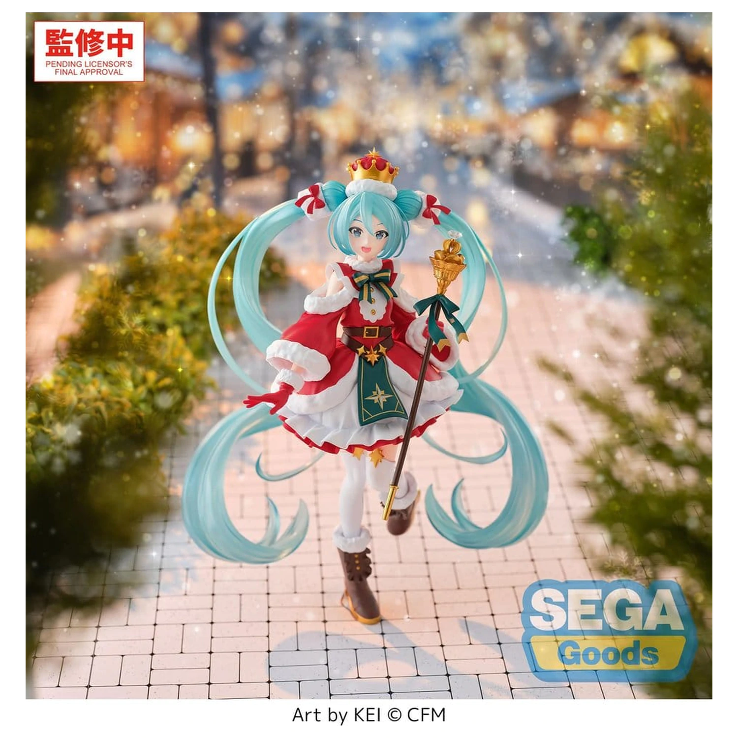 Character Vocal Series 01: Hatsune Miku FIGURIZMa PVC figurka Vánoce 2026 27 cm fotografii produktu