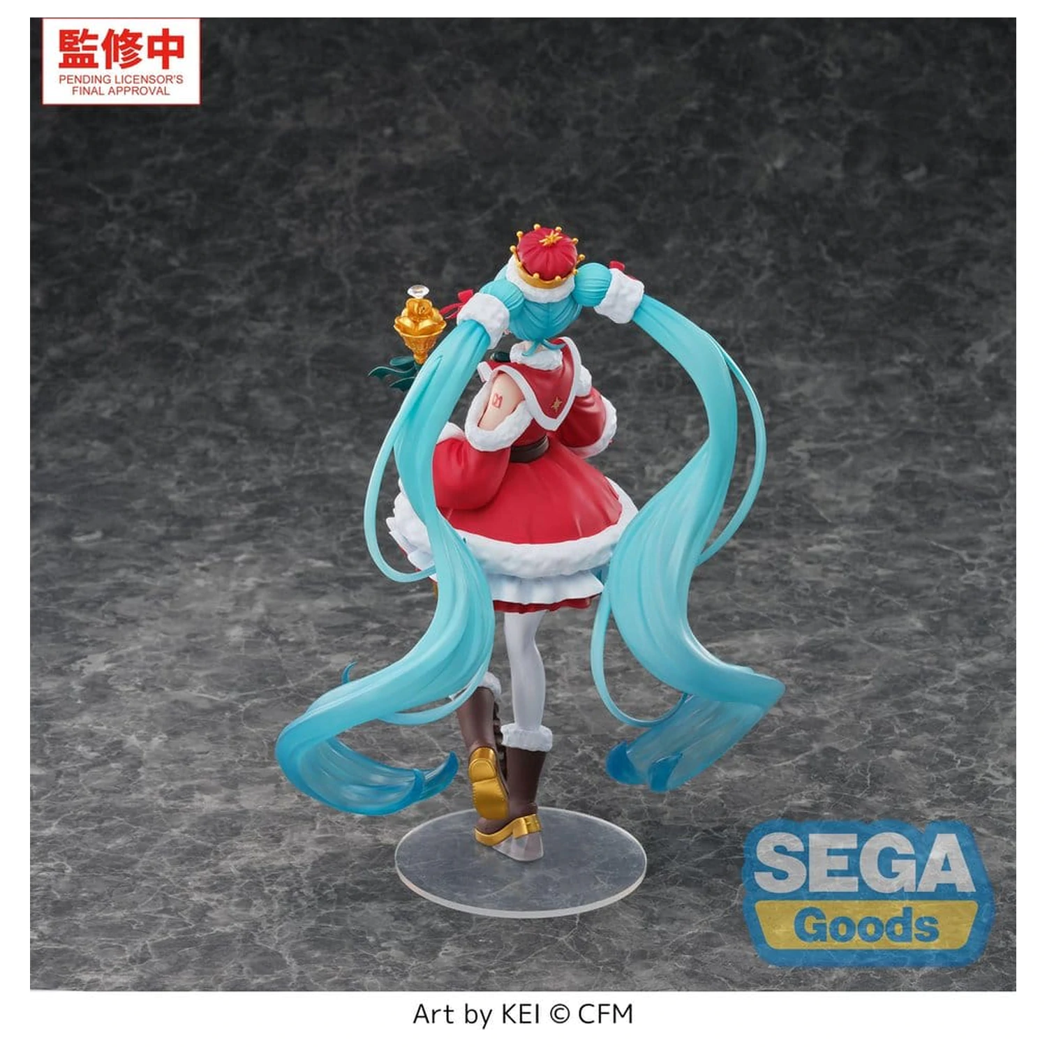 Character Vocal Series 01: Hatsune Miku FIGURIZMa PVC figurka Vánoce 2026 27 cm fotografii produktu