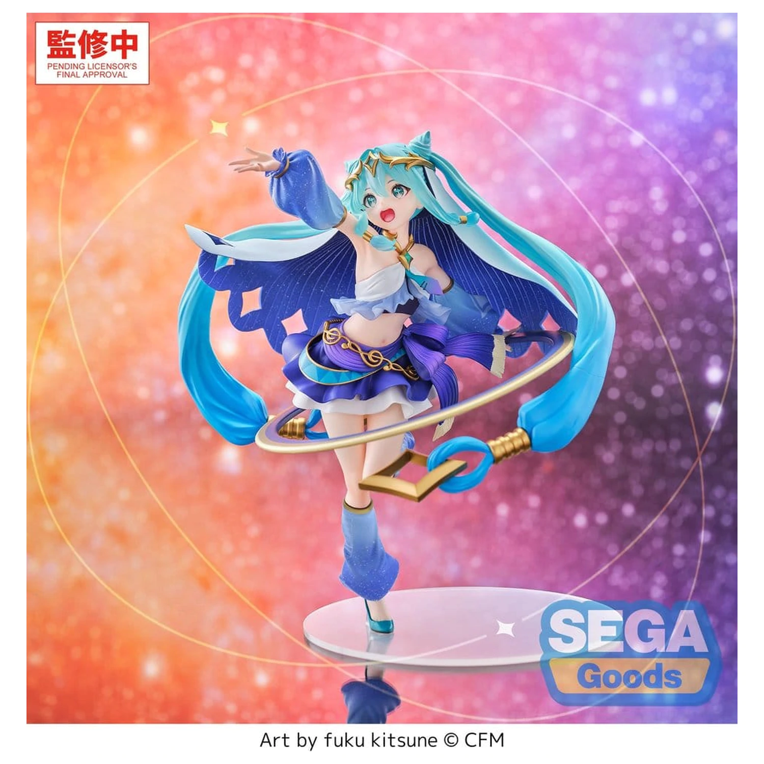 Character Vocal Series 01: Hatsune Miku FIGURIZMa PVC figurka Hatsune Miku -Cosmic- 26 cm fotografii produktu