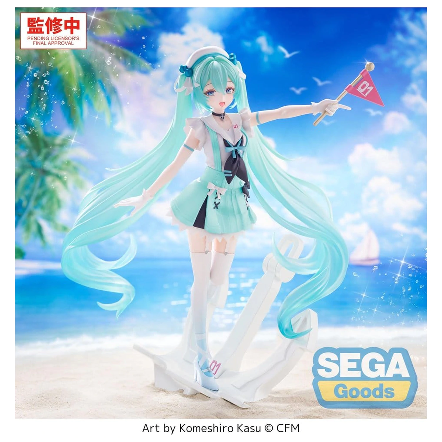 Character Vocal Series 01: Hatsune Miku FIGURIZMa PVC figurka -Sailor- 24 cm fotografii produktu