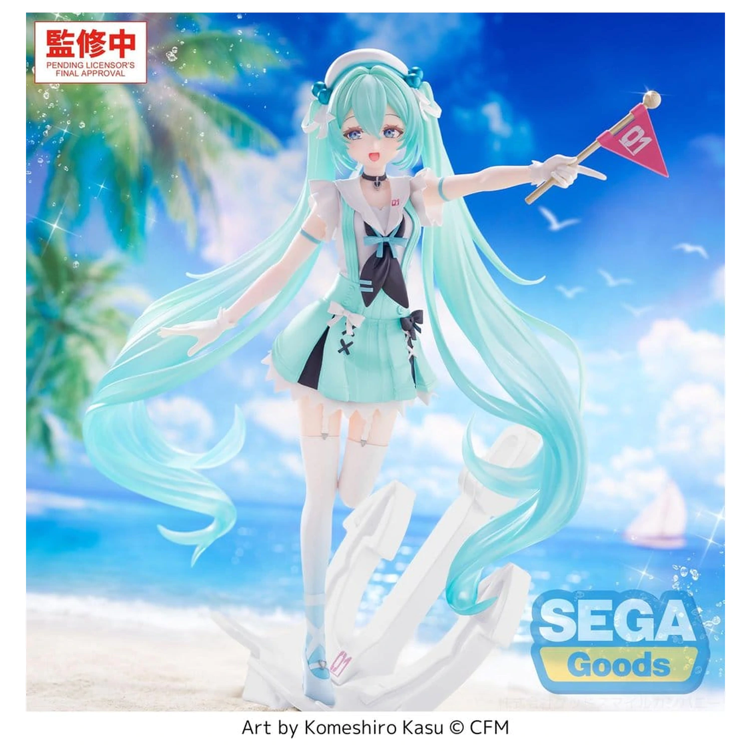 Character Vocal Series 01: Hatsune Miku FIGURIZMa PVC figurka -Sailor- 24 cm fotografii produktu