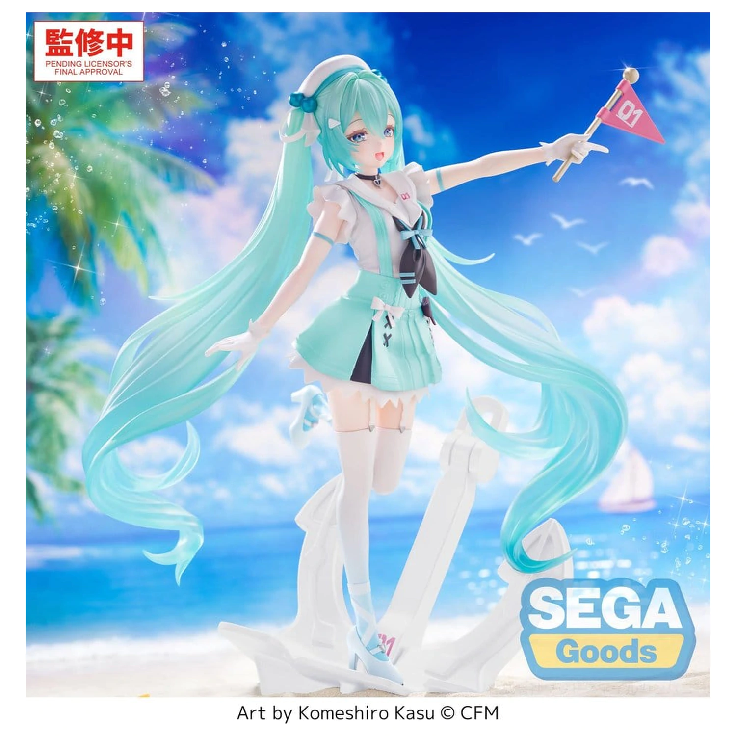Character Vocal Series 01: Hatsune Miku FIGURIZMa PVC figurka -Sailor- 24 cm fotografii produktu