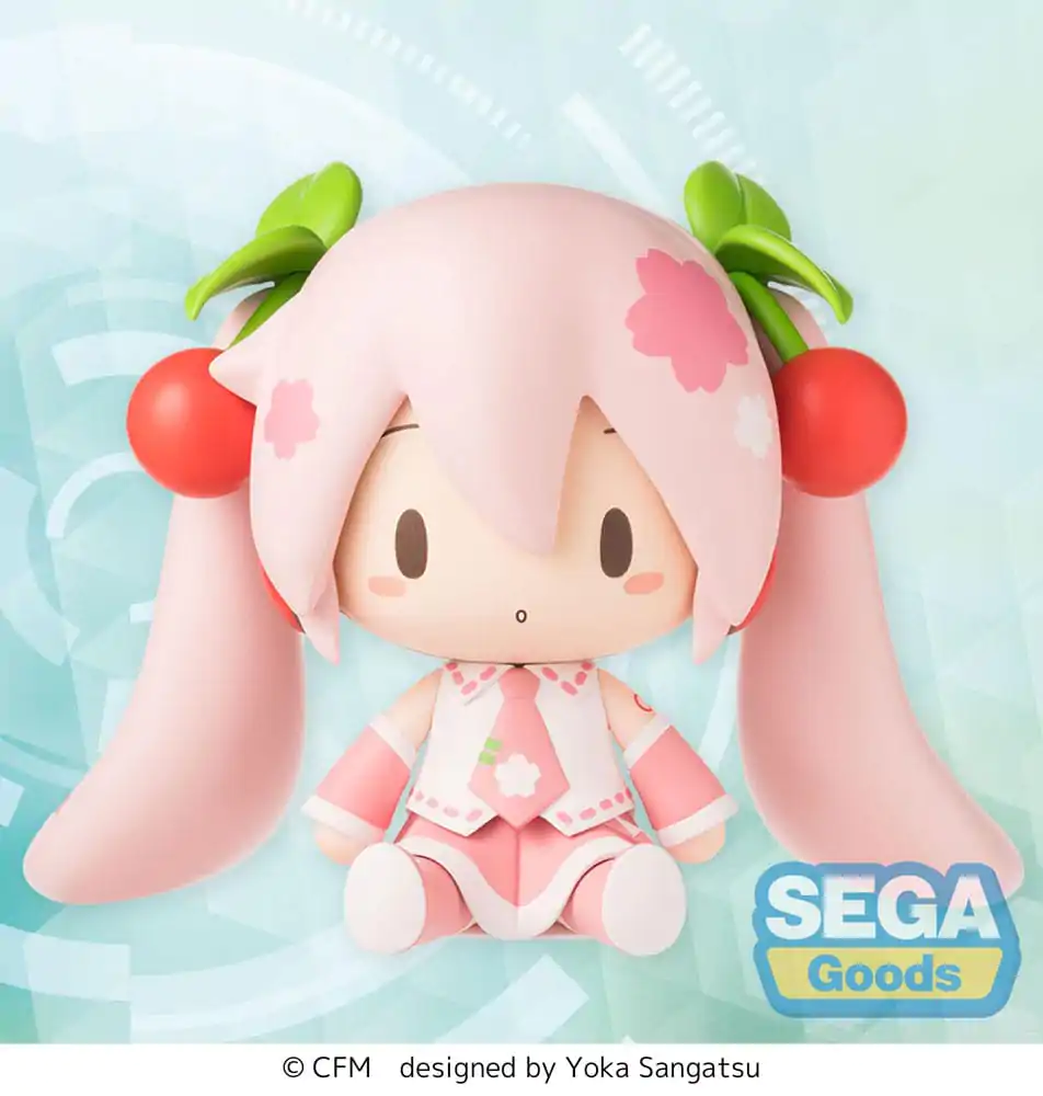 Character Vocal Series 01: Hatsune Miku Fuwa Petit Chibi figurka Sakura Miku 8 cm fotografii produktu