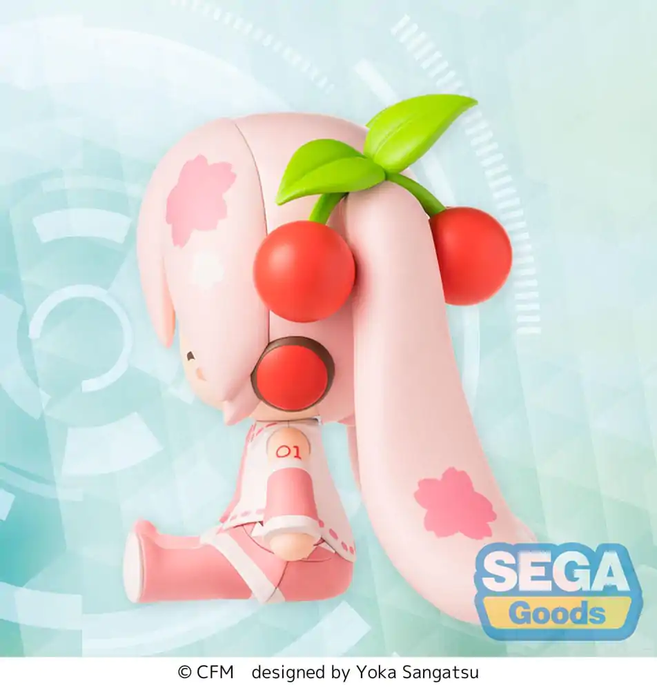 Character Vocal Series 01: Hatsune Miku Fuwa Petit Chibi figurka Sakura Miku 8 cm fotografii produktu