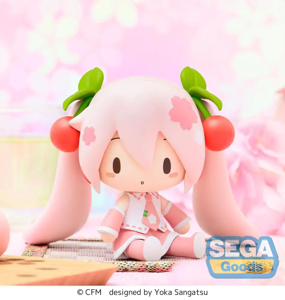 Character Vocal Series 01: Hatsune Miku Fuwa Petit Chibi figurka Sakura Miku 8 cm fotografii produktu