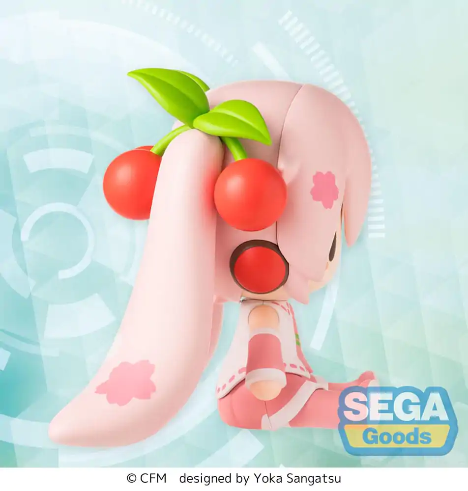 Character Vocal Series 01: Hatsune Miku Fuwa Petit Chibi figurka Sakura Miku 8 cm fotografii produktu