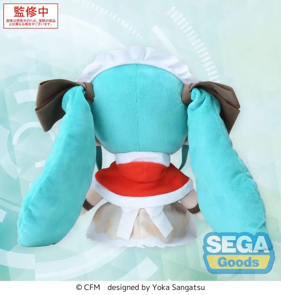 Character Vocal Series 01: Hatsune Miku Fuwa Petit plyšová figurka Hatsune Miku Christmas 2025 M 22 cm fotografii produktu