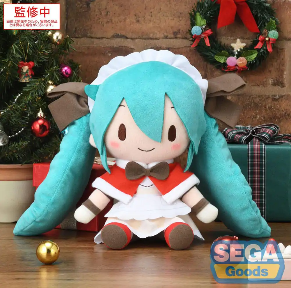 Character Vocal Series 01: Hatsune Miku Fuwa Petit plyšová figurka Hatsune Miku Christmas 2025 M 22 cm fotografii produktu