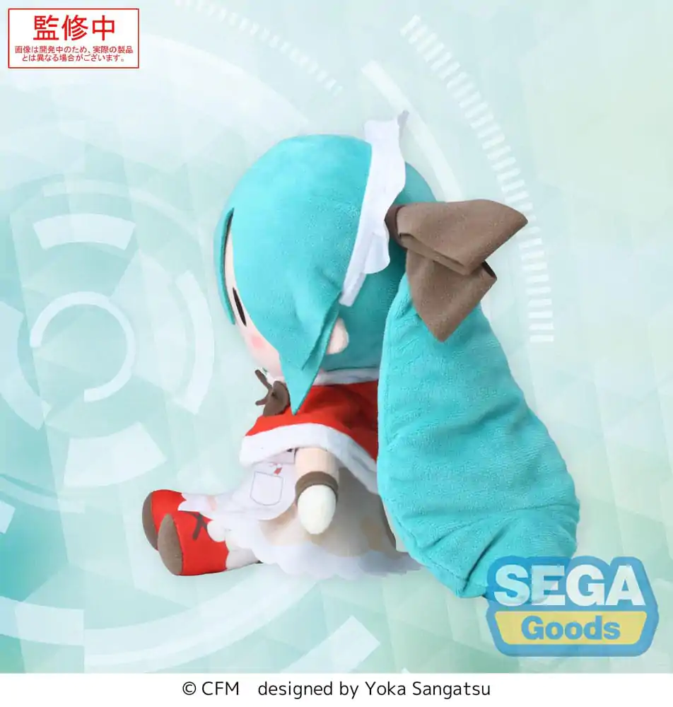 Character Vocal Series 01: Hatsune Miku Fuwa Petit plyšová figurka Hatsune Miku Christmas 2025 M 22 cm fotografii produktu