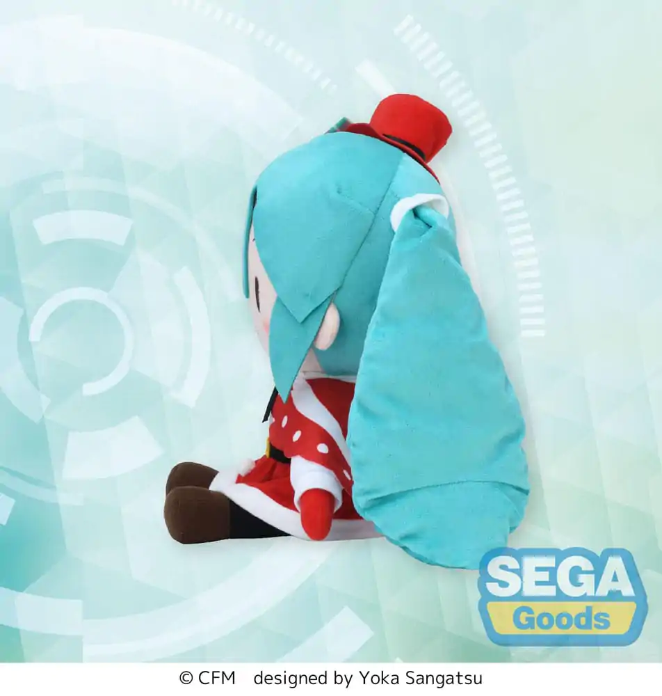 Character Vocal Series 01: Hatsune Miku Fuwa Petit plyšová figurka Hatsune Miku Christmas LL 35 cm fotografii produktu