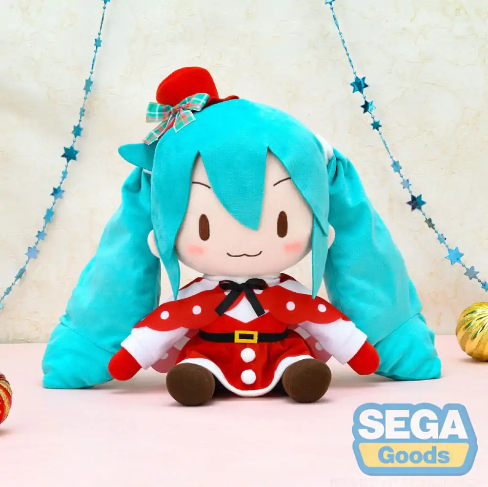 Character Vocal Series 01: Hatsune Miku Fuwa Petit plyšová figurka Hatsune Miku Christmas LL 35 cm fotografii produktu
