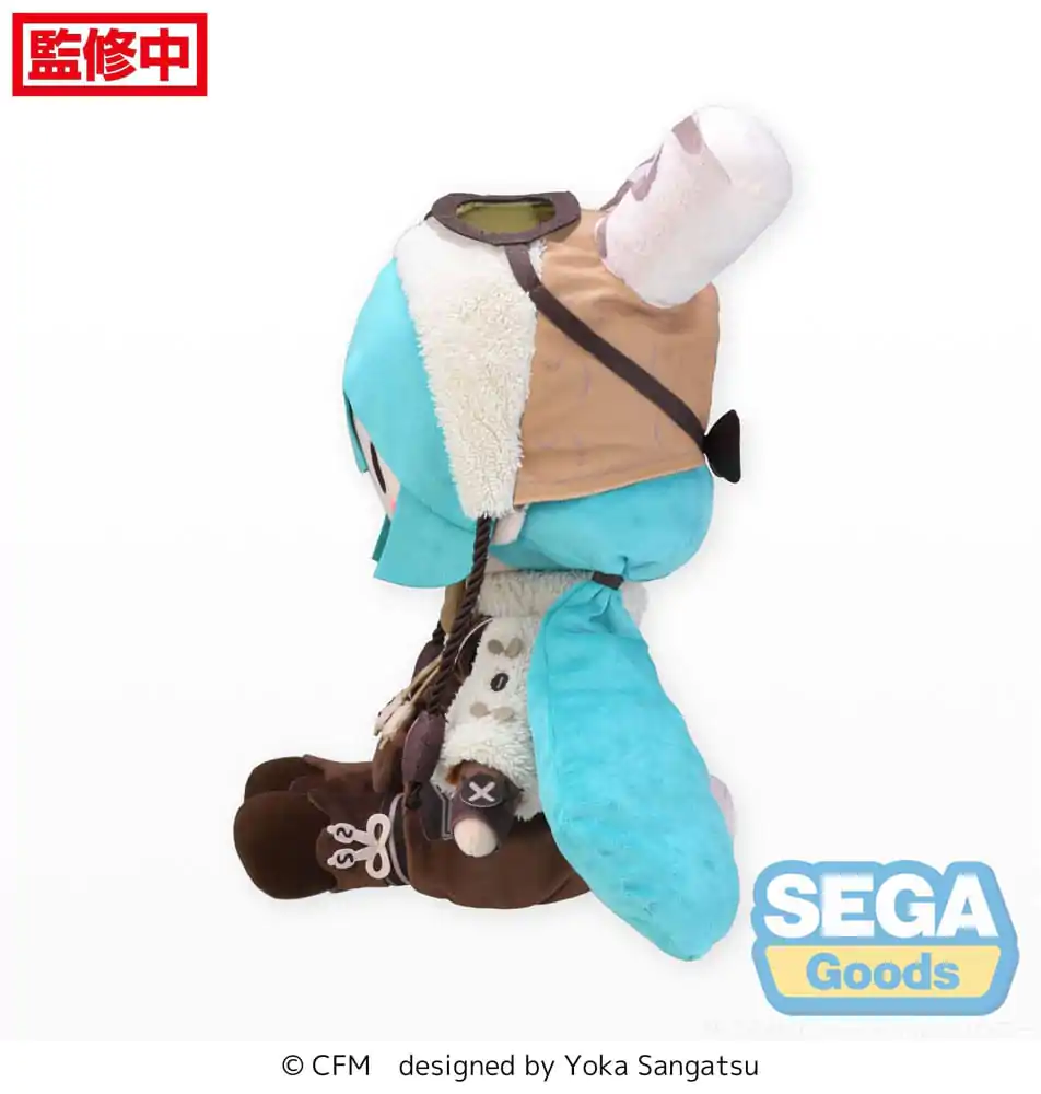 Character Vocal Series 01: Hatsune Miku Fuwa Petit Plyšová figurka Hatsune Miku Marshmallow Hot Cocoa Ver. LL 45 cm fotografii produktu