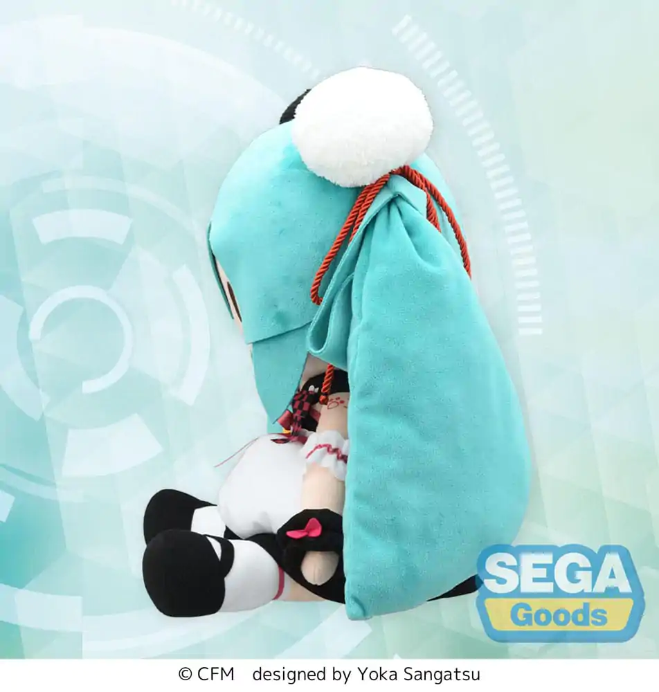 Character Vocal Series 01: Hatsune Miku Fuwa Petit plyšová figurka Hatsune Miku Panda Bun LL 40 cm fotografii produktu